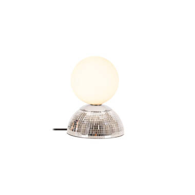 Image of Lucide Glitzer Glass Table Lamp