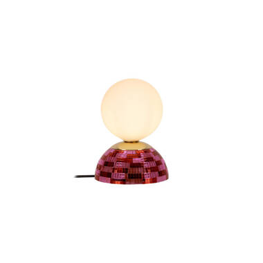 Image of Lucide Glitzer Glass Table Lamp