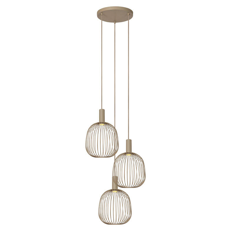 Image of Lucide Esterel 3 Light Cluster Ceiling Pendant