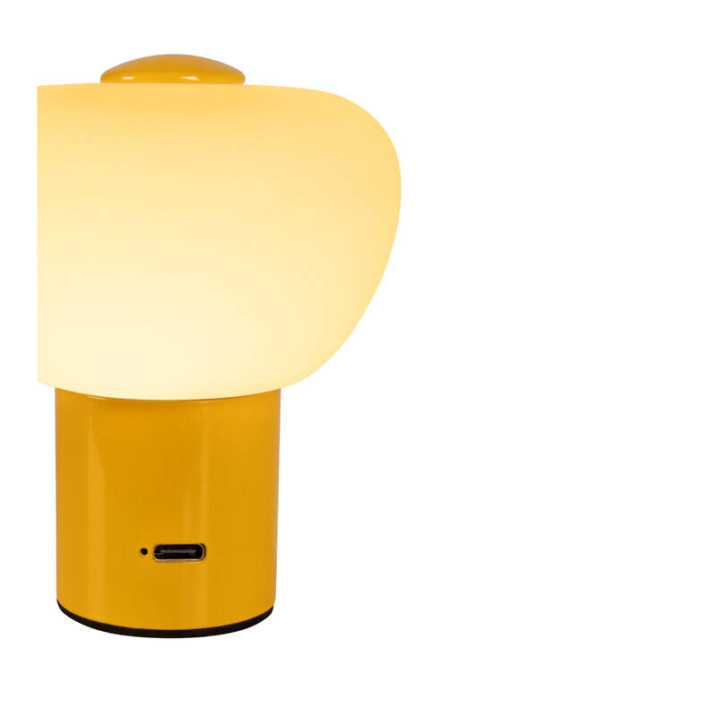 Image of Lucide Gustav LED USB Rechargeable Touch Table Lamp