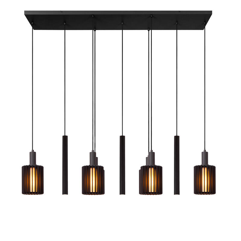 Image of Lucide Lambres 7 Light Bar Ceiling Pendant