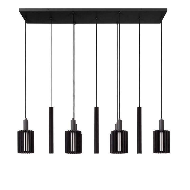 Image of Lucide Lambres 7 Light Bar Ceiling Pendant