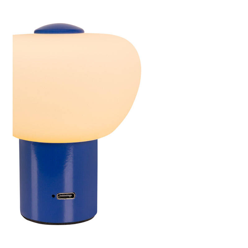 Image of Lucide Gustav LED USB Rechargeable Touch Table Lamp