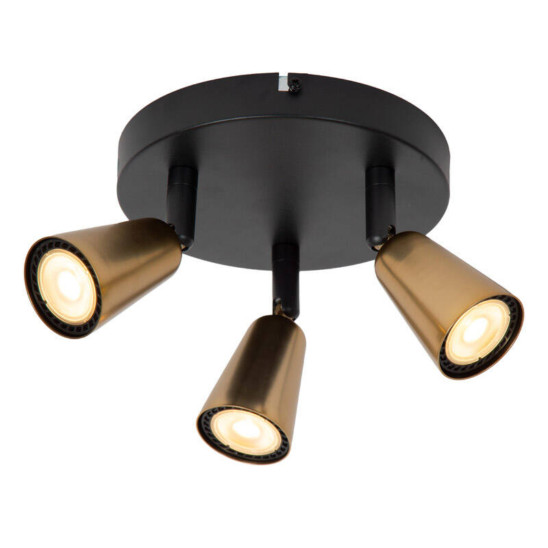 Image of Lucide Tiana 3 Light Ceiling Spotlight Plate