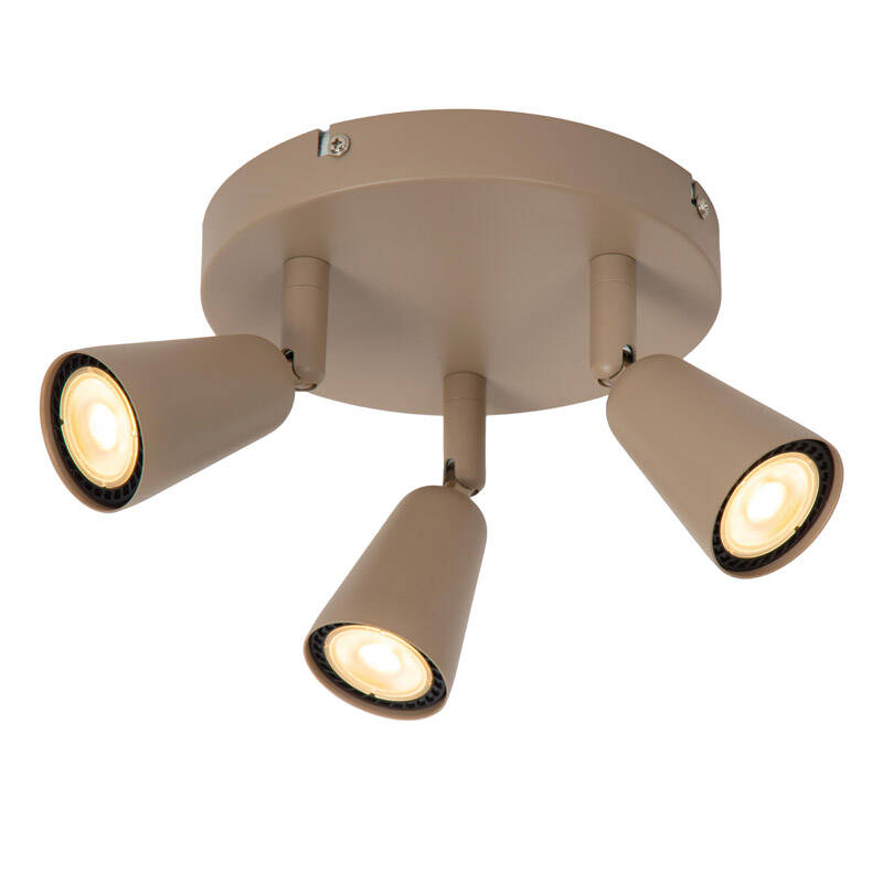 Image of Lucide Tiana 3 Light Ceiling Spotlight Plate