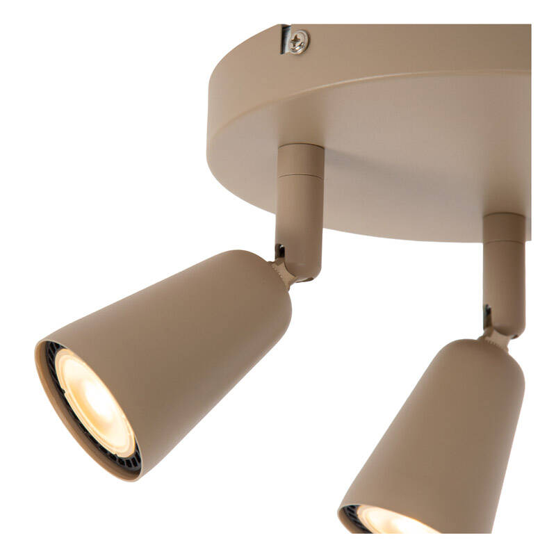 Image of Lucide Tiana 3 Light Ceiling Spotlight Plate