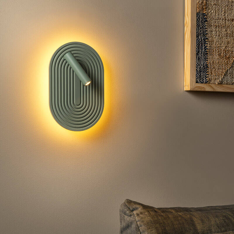 Image of Lucide Carmino LED Wall Light with Reading Light
