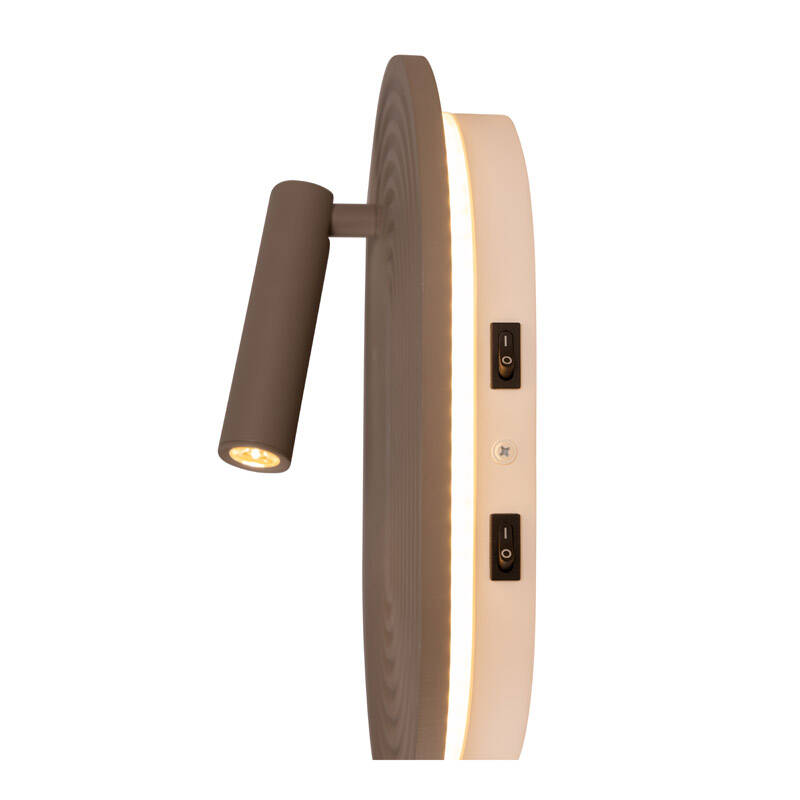 Image of Lucide Carmino LED Wall Light with Reading Light