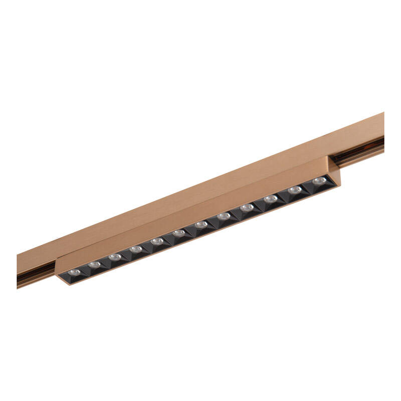 Image of Lucide Linial Xenia 1 Circuit 10W Warm White LED Track Linear Bar Light