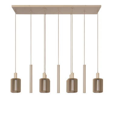 Image of Lucide Lambres 7 Light Bar Ceiling Pendant