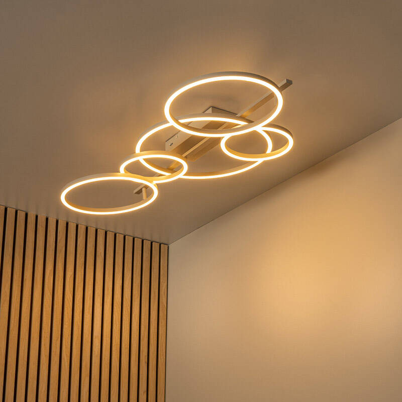 Image of Lucide Nicola CCT LED Flush Ceiling Light