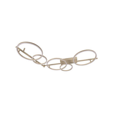 Image of Lucide Nicola Corner CCT LED Flush Ceiling Light