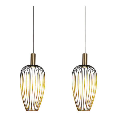 Image of Lucide Aurelie 3 Light Bar Ceiling Pendant