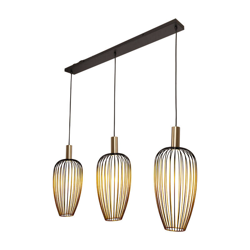 Image of Lucide Aurelie 3 Light Bar Ceiling Pendant