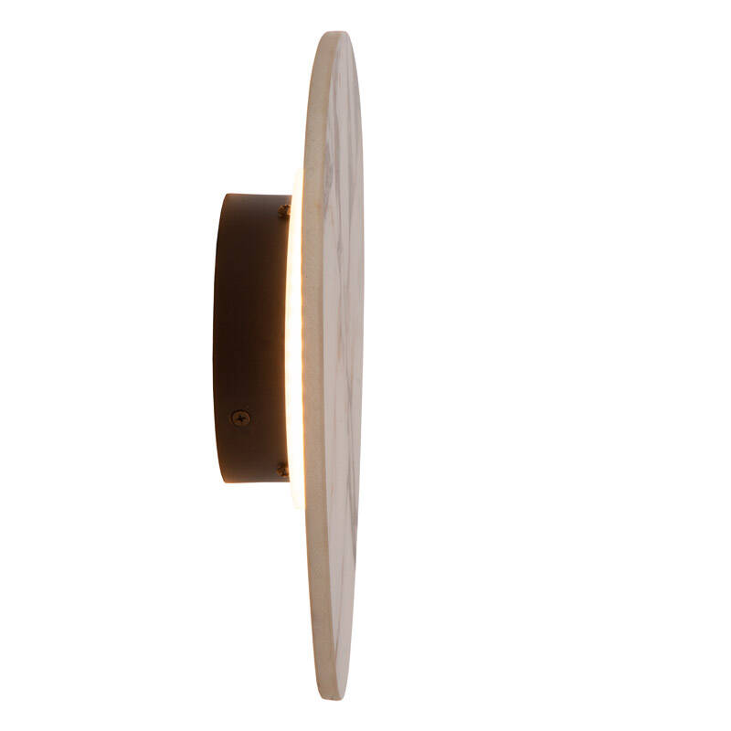 Image of Lucide Kamien 300 LED Ceramic Flush Wall Light