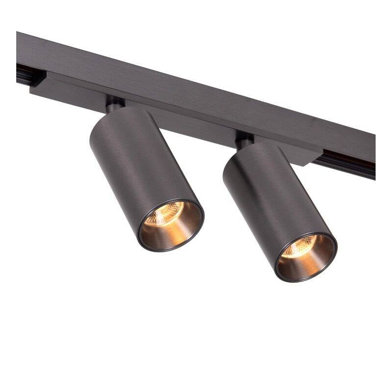 Image of Lucide Linial Moxx 1 Circuit 10W Warm White LED Double Track Spotlight