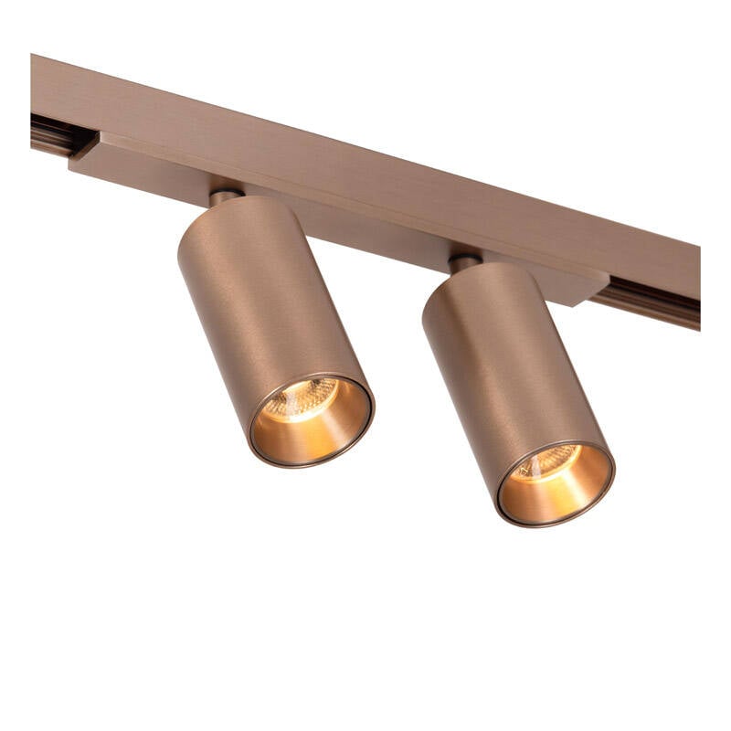Image of Lucide Linial Moxx 1 Circuit 10W Warm White LED Double Track Spotlight
