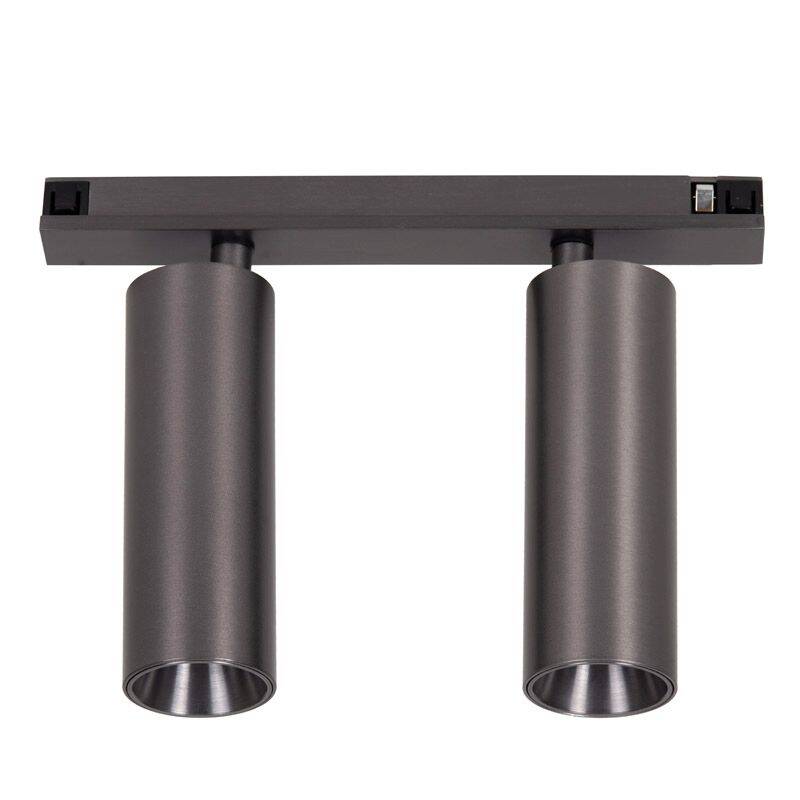 Image of Lucide Linial Moxx 1 Circuit 10W Warm White LED Double Track Spotlight