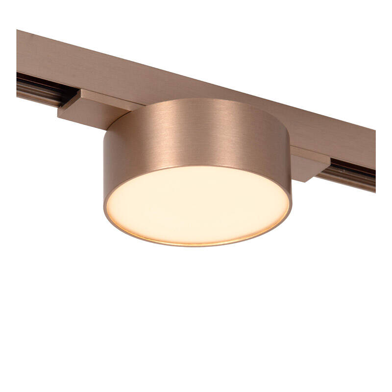 Image of Lucide Linial Fixt 1 Circuit 6W Warm White LED Track Spotlight