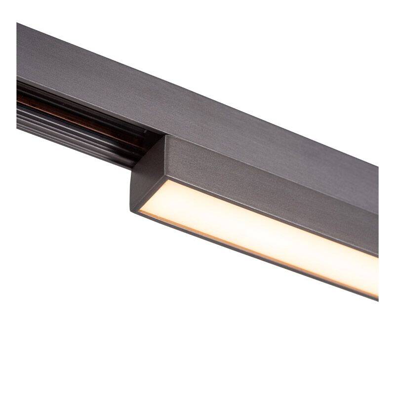 Image of Lucide Linial Glyx 1 Circuit 20W Warm White LED Track Spotlight