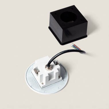 Image of Edit Grasset Round LED Recessed Wall Light