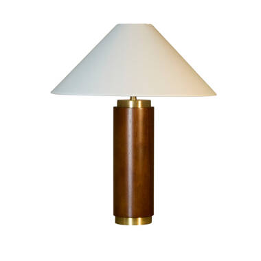 Image of Westport Remsenburg Wood Mango Tall Table Lamp