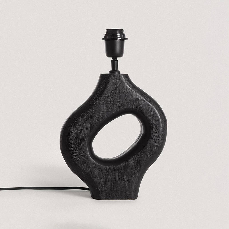 Image of Wisteria Ember Wood Table Lamp
