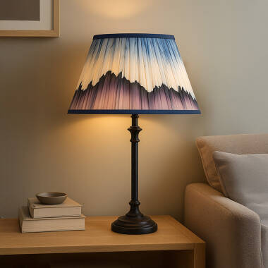 Wisteria Haven Metal Table Lamp