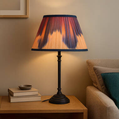 Wisteria Haven Metal Table Lamp