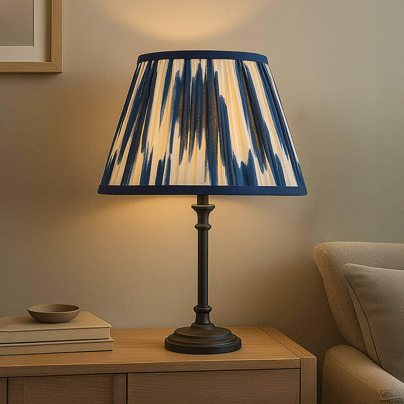 Image of Wisteria Haven Metal Table Lamp