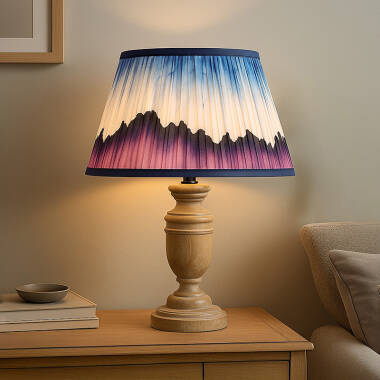 Wisteria Carver Wood Table Lamp