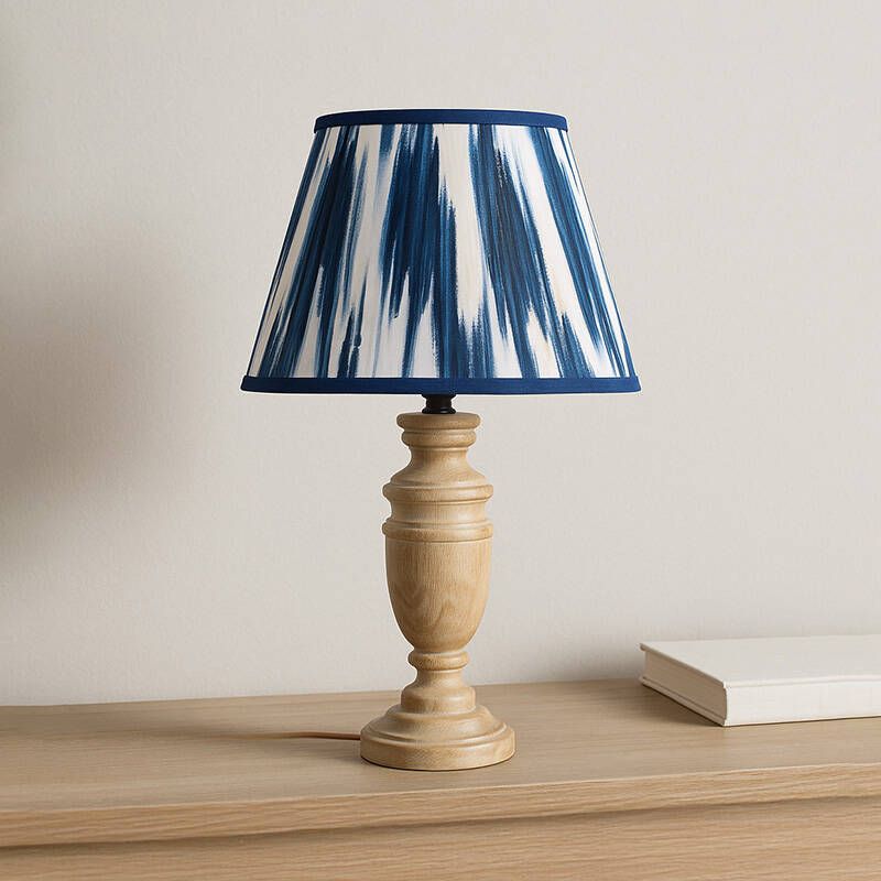Image of Wisteria Carver Wood Table Lamp