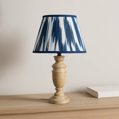 Wisteria Carver Wood Table Lamp