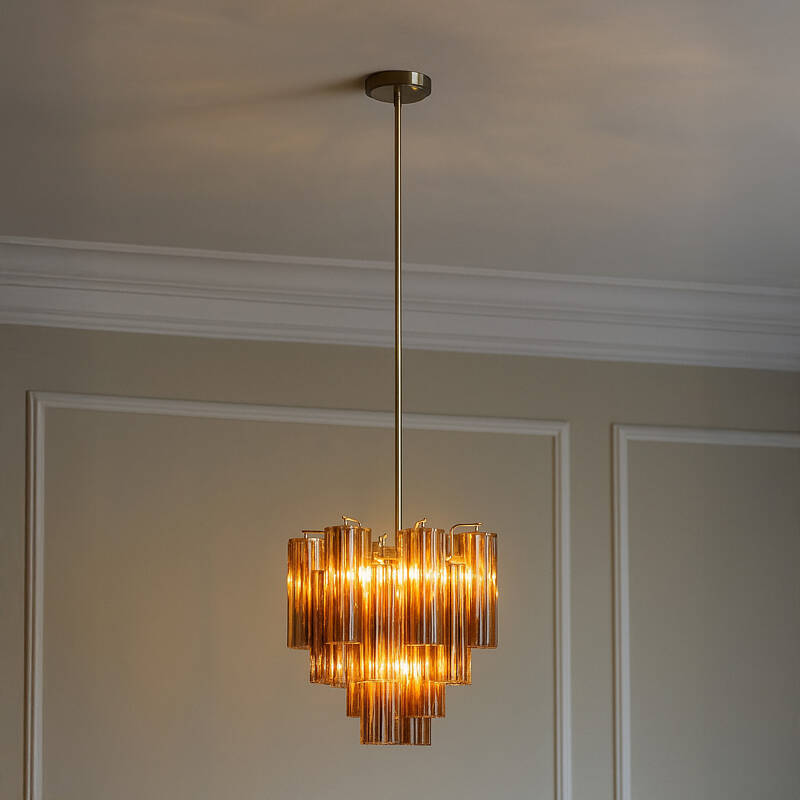 Image of Wisteria Clodagh Clear Glass Chandelier