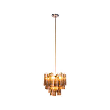 Image of Wisteria Clodagh Clear Glass Chandelier
