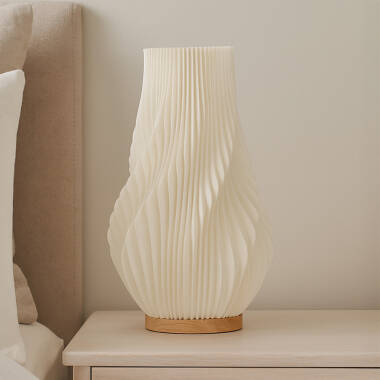 Image of Wisteria Cloud Fibreglass Table Lamp