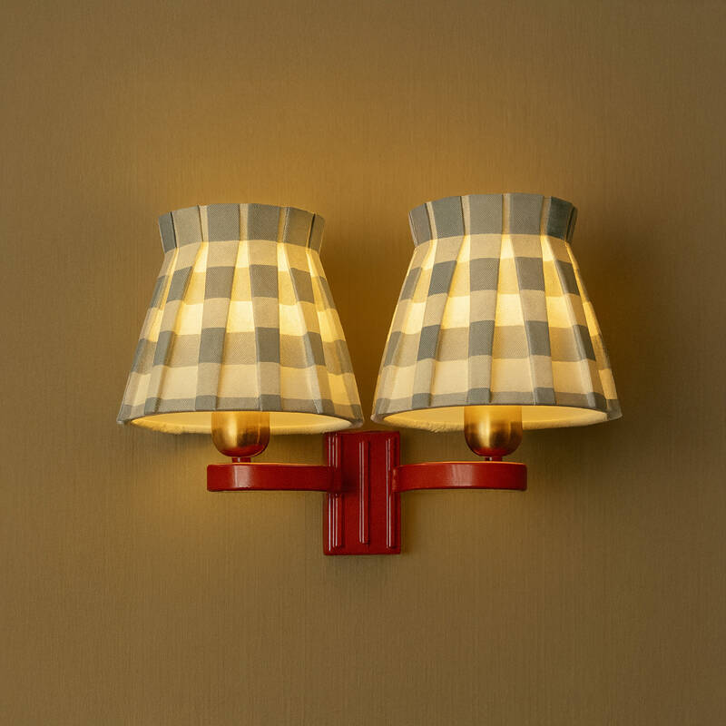 Image of Wisteria Boxie Twin Wall Light