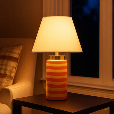 Image of Wisteria Saint-Lo Ceramic Table Lamp