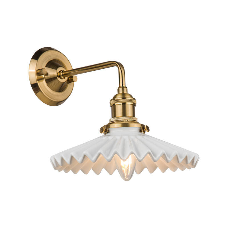 Image of Wisteria Tiffany Ceramic Wall Light