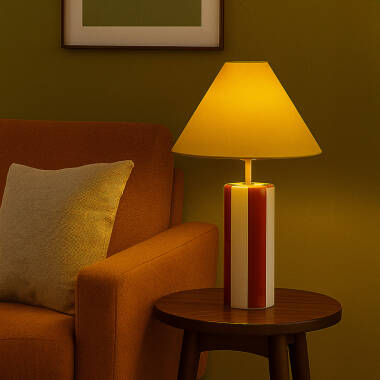 Image of Wisteria Saint-Jean-De-Luz Ceramic Table Lamp