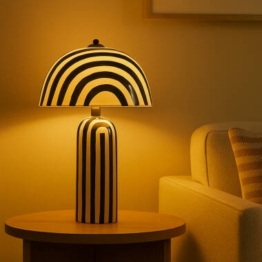 Image of Wisteria Bordeaux Table Lamp