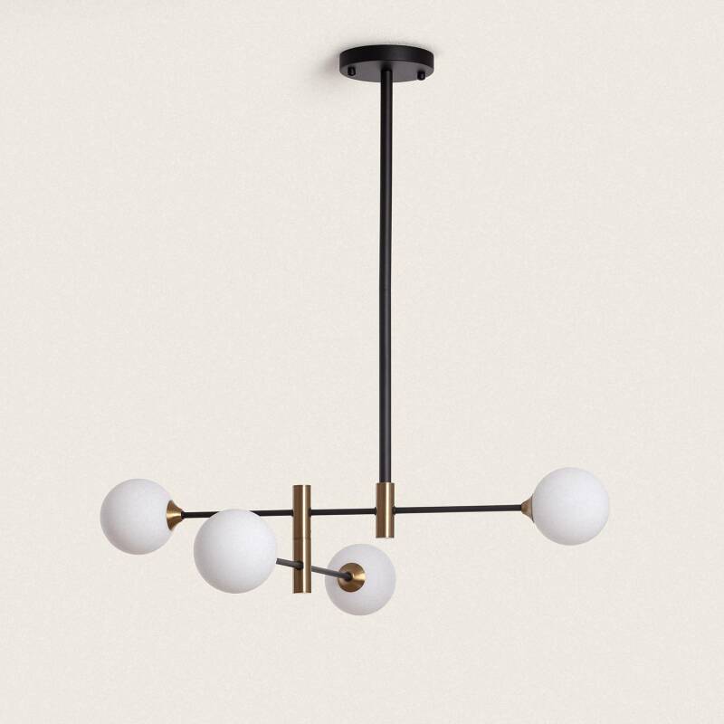 Image of Edit Bull Glass Ceiling Pendant Light