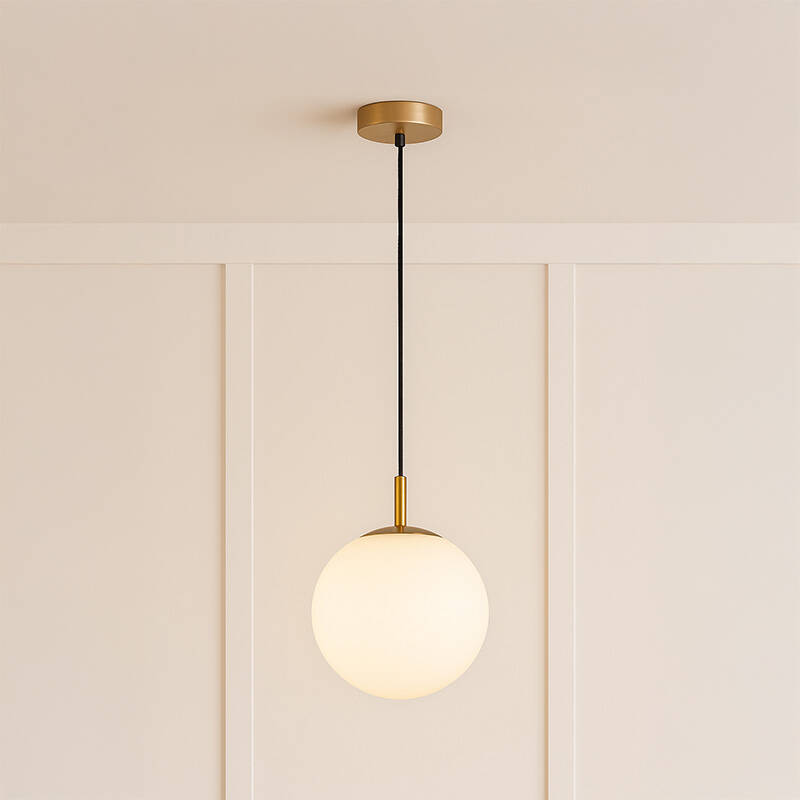 Image of Edit Logan Glass Ceiling Pendant Light