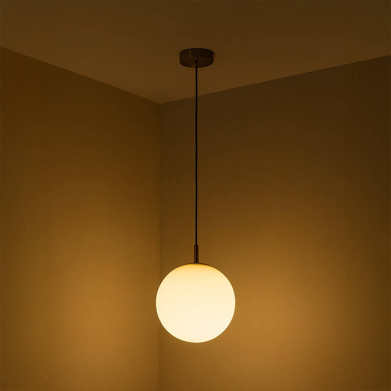 Image of Edit Logan Glass Ceiling Pendant Light