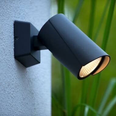 Lucide Manal LED Wall Mounted Outdoor Spotlight