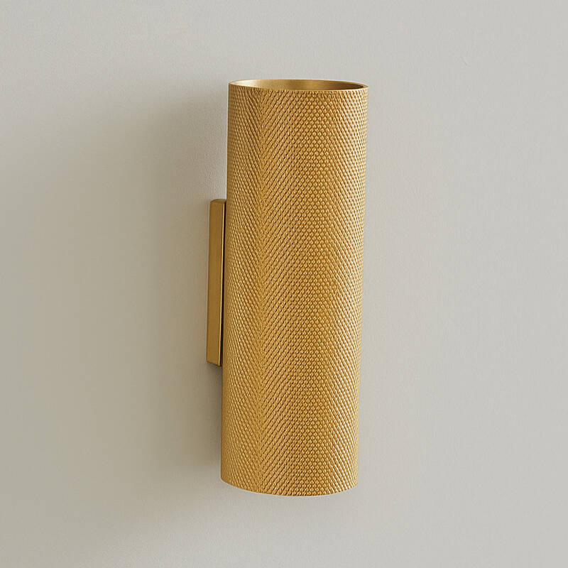 Image of Westport Moto Knurl 180 Up & Down Wall Light