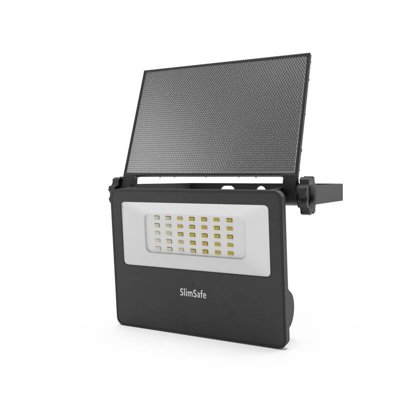 Image of Suri SlimSafe Pro Solar 800lm LED Floodlight with PIR Sensor