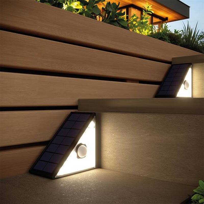Image of Suri Pennine Solar LED Step Light with PIR Sensor