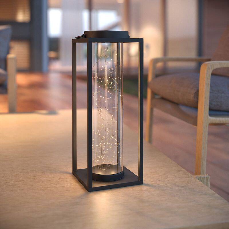 Image of Suri Manhattan Solar LED Lantern