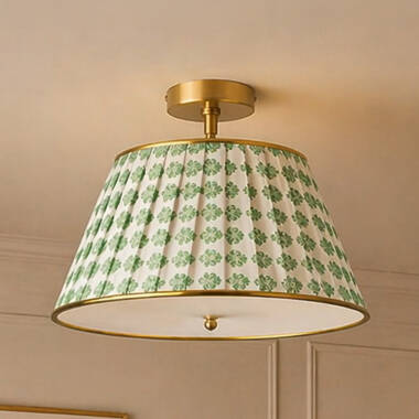 Image of Wisteria Eclipse Semi-Flush Ceiling Light
